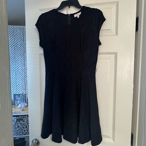 Candies Black Mini Dress - Size Large